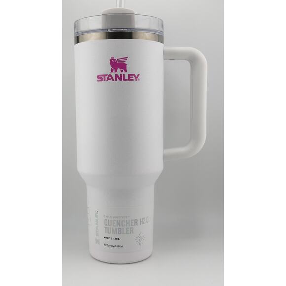 Stanley Quencher H2.0 FlowState Tumbler 40 oz, CRYSTAL CRUSH - Picture 1 of 6